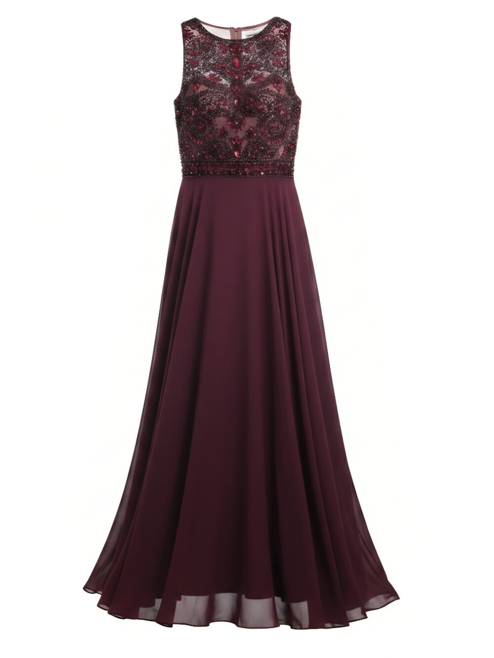 Dave & Johnny Embellished Beaded Dress - Picture 1 of 11